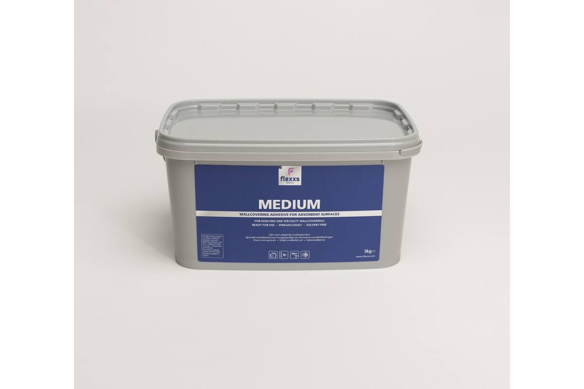 FLEXXS MEDIUM
Strippable Wallcovering Adhesive
Bucket - 5 KG